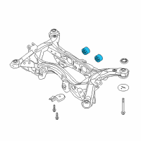 OEM 2012 Ford Edge Insulator Diagram - 7T4Z-4B425-B
