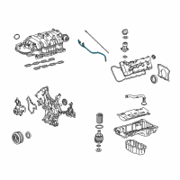 OEM 2017 Toyota Tundra Guide Tube Diagram - 11452-0S011