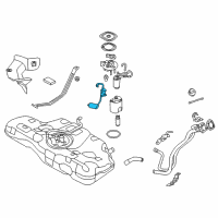 OEM 2013 Hyundai Elantra Coupe Fuel Pump Sender Assembly Diagram - 94460-2V000