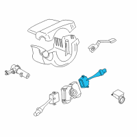 OEM Nissan Altima Switch Assy-Wiper Diagram - 25260-EA001