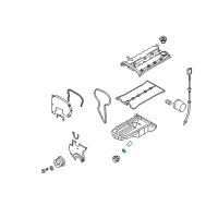 OEM 2008 Chevrolet Aveo5 Drain Plug Washer Diagram - 94525114