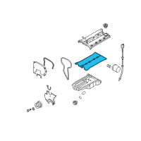 OEM 2008 Chevrolet Aveo5 Valve Cover Gasket Diagram - 96353002