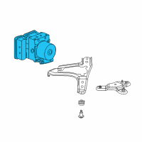 OEM 2019 Acura MDX Modulator Assembly, Vsa (Rewritable) Diagram - 57111-TYS-A14