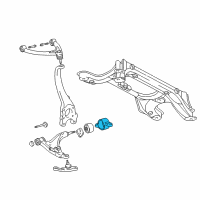 OEM Bracket, Front Lower Arm Diagram - 48652-50030