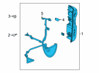 OEM 2020 Chevrolet Silverado 3500 HD Tail Lamp Diagram - 84782816