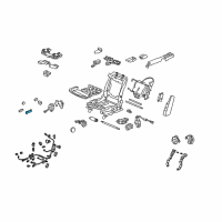 OEM 2012 Acura RL Switch Assembly, Passenger Side (8Way) Diagram - 81253-SJA-A02