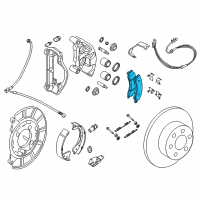 OEM 2016 Nissan NV3500 Disc Brake Pads Kit Diagram - D4060-1PA0A