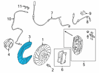 OEM 2022 BMW M440i PROTECTION PLATE LEFT Diagram - 34-10-8-093-719