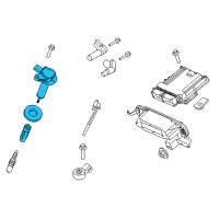 OEM 2017 Ford F-150 Ignition Coil Diagram - FR3Z-12029-A