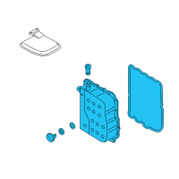 OEM Kia Cover-Valve Body Diagram - 452803B051