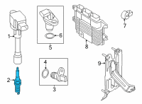 OEM 2020 Nissan Sentra Spark Plug Diagram - 22401-6CA1C
