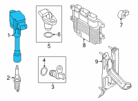 OEM 2020 Nissan Sentra Coil Assy-Ignition Diagram - 22448-6LB0A