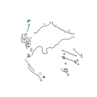 OEM 2012 Infiniti FX50 Cap-Windshield Wash Tank Diagram - 28913-1CA0A