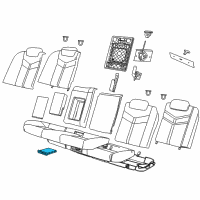 OEM Chevrolet SS Cup Holder Diagram - 92292058