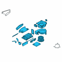 OEM 2006 Nissan Murano Blower Assy-Front Diagram - 27200-CB60B