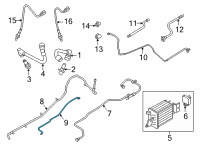 OEM 2021 Ford F-150 Tube Assembly Diagram - FL3Z-9J285-A