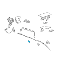 OEM 2013 Cadillac Escalade EXT Side Sensor Diagram - 20884470