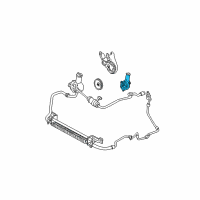 OEM 2001 Ford Taurus Power Steering Pump Diagram - YF1Z-3A674-DBRM