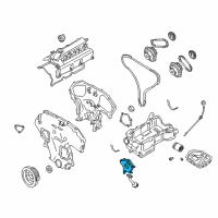 OEM 2007 Nissan 350Z Pump Assembly-Oil Diagram - 15010-8J10A