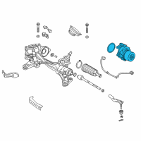 OEM Honda CR-V MOTOR COMP, EPS Diagram - 53660-TPG-A00