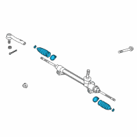 OEM 2015 Toyota Camry Boot Diagram - 45535-09430