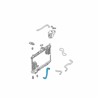 OEM 2005 Nissan Altima Hose-Lower Diagram - 21503-8J010