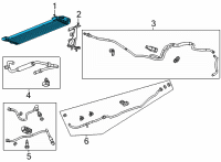 OEM Chevrolet Camaro Cooler Diagram - 23385931