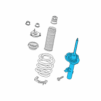 OEM 2019 Ford Transit-250 Strut Diagram - CK4Z-18124-D