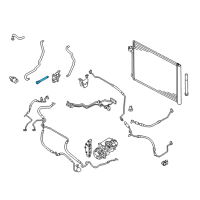 OEM 2011 BMW X6 Coolant Hose Feed 1 Diagram - 64-21-6-987-951