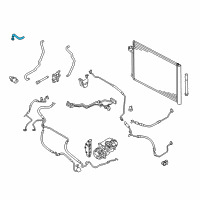 OEM 2011 BMW X6 Outlet Hose Diagram - 64-21-9-124-672