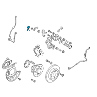 OEM 2015 Hyundai Accent Spring-Return, RH Diagram - 58264-0U000