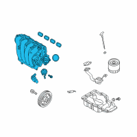 OEM 2019 Hyundai Tucson Manifold Assembly-Intake Diagram - 28310-2E704