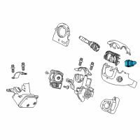 OEM Honda Accord Switch Assembly, Wiper Diagram - 35256-T2A-X31