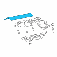 OEM 2014 Ram 3500 Gasket-Exhaust Manifold Diagram - 4893789AA