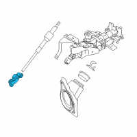 OEM Infiniti EX35 Joint Assembly-Steering, Lower Diagram - 48080-EG000