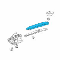 OEM Chevrolet Cruze Rear Arm Diagram - 13419000