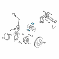 OEM 2021 Kia Niro Spring-Pad Diagram - 58144G2000