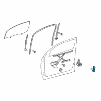 OEM 2011 Toyota Tundra Crank Handle Diagram - 69260-AA010-C0