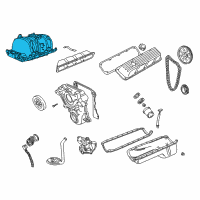 OEM Dodge Ram 3500 Van Intake Manifold Diagram - 4897490AA