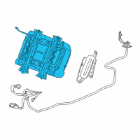 OEM Honda Box Assy., Battery Diagram - 1D080-RW0-305