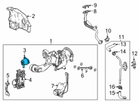 OEM Cadillac By-Pass Valve Diagram - 12702113