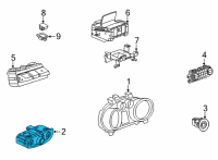 OEM 2020 Buick Encore GX Headlamp Switch Diagram - 84201604