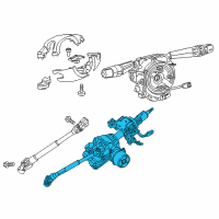 OEM Jeep Renegade Column-Steering Diagram - 68254976AA