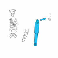 OEM 2010 Buick Enclave Shock Diagram - 20784307