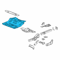 OEM Pontiac Torrent Panel-Rear Compartment Diagram - 20778471