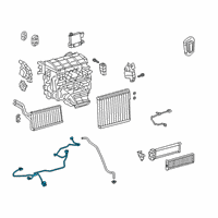 OEM Toyota Camry Harness Diagram - 82212-0R050