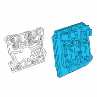 OEM 2022 Ram 2500 Engine Control Module Diagram - 68444769AA