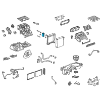 OEM Chevrolet Trax Expansion Valve Diagram - 95018101