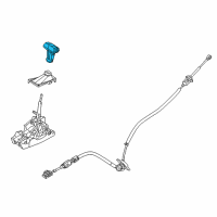 OEM Ford Shift Knob Diagram - AG1Z-7213-CA