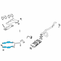 OEM 2007 Mercury Grand Marquis Converter Diagram - 6W1Z-5E212-A